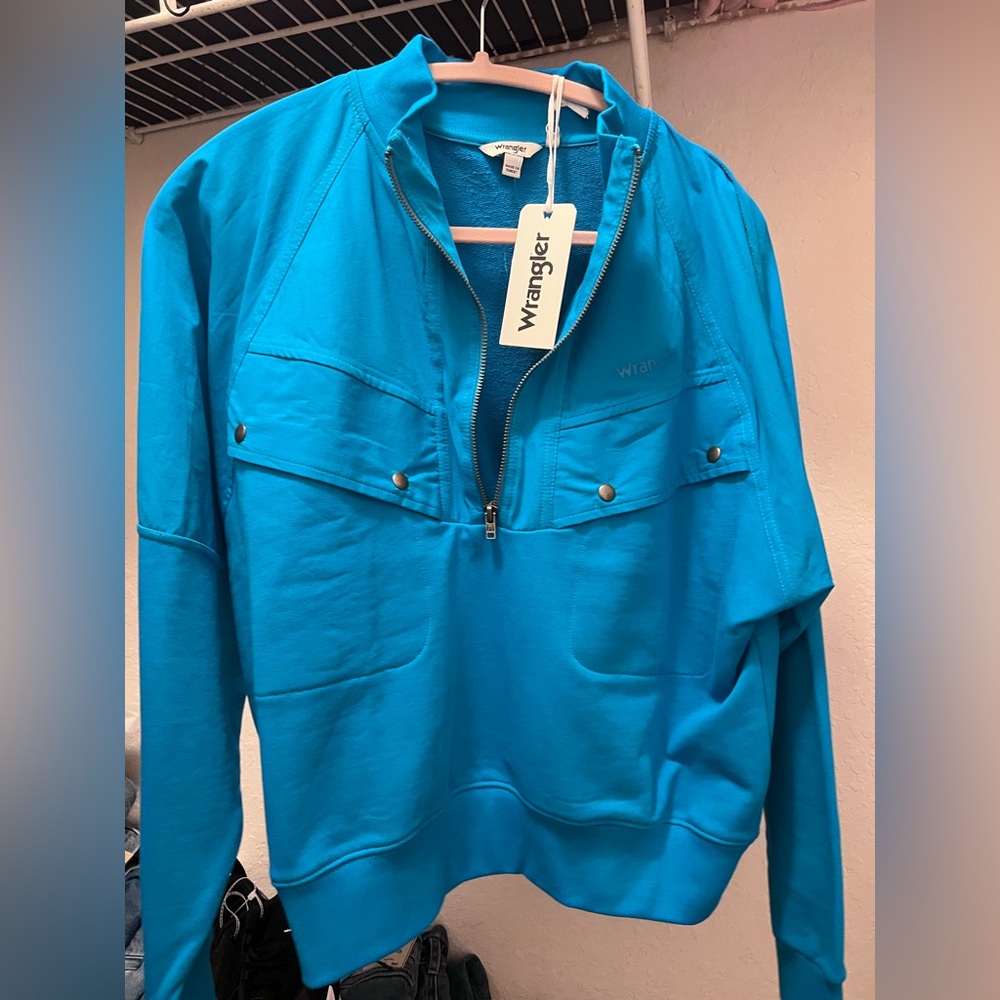 Wrangler Vibrant Blue jacket
